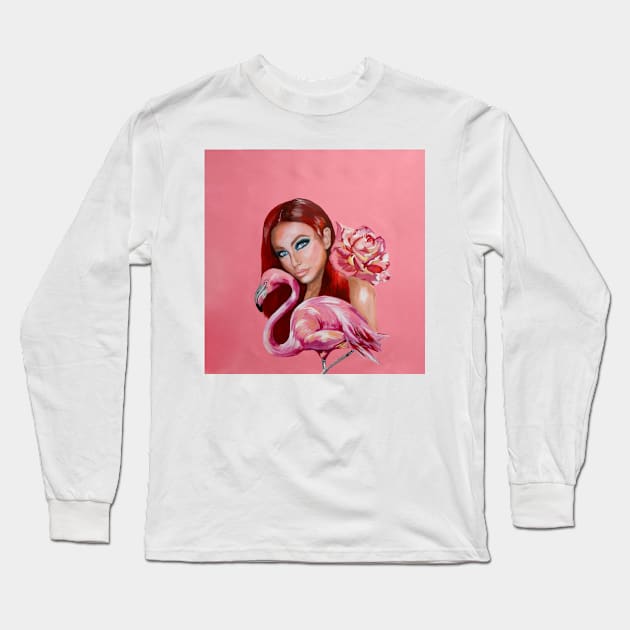 ruby amber Long Sleeve T-Shirt by Mikexkish